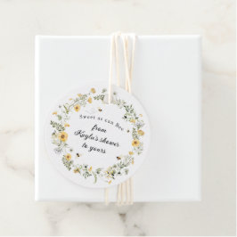 Süßes wie Bienenhausmarken Geschenkanhänger