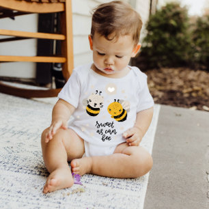 Süßes wie gelbe Sterne   Baby Bodysuit Strampler