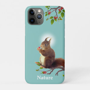 Süßes wildes Eichhörnchen & editierbarer Text Case-Mate iPhone Hülle