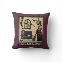Süßes Witchy Zuhause lila