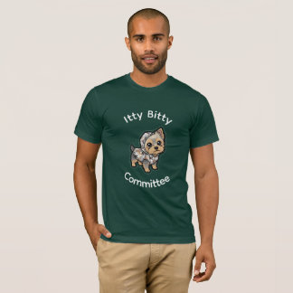 Süßes Yorkie-Shirt mit kurzen Ärmeln T-Shirt