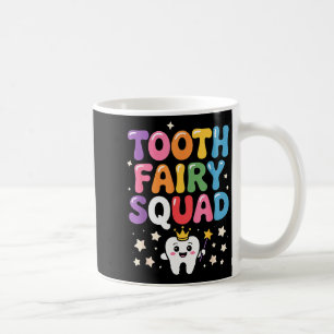 Süßes Zahnfee-Kostüm für Männer Frauen Kinder Zähn Kaffeetasse
