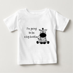 Süßes Zebra großer Bruder T-Shirt