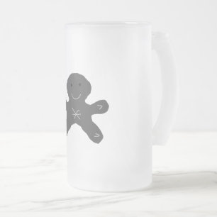 SÜßES ZEICHENTRICK-ROSA-GENOM MATTGLAS BIERGLAS