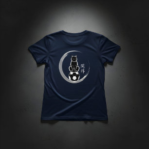 Süßes Zen-Fußballkatze-T-Shirt - Geschenk für Mädc T-Shirt