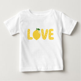 Süßes Zitronen-LIEBE Kinder-T-Shirt Baby T-shirt