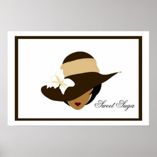 Süßes Zuckerposter Poster