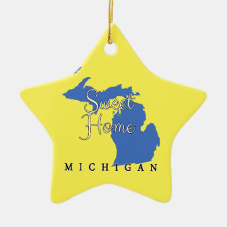 Süßes Zuhause Michigan Keramikornament