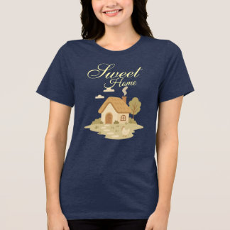 Süßes Zuhause  Tri-Blend Shirt