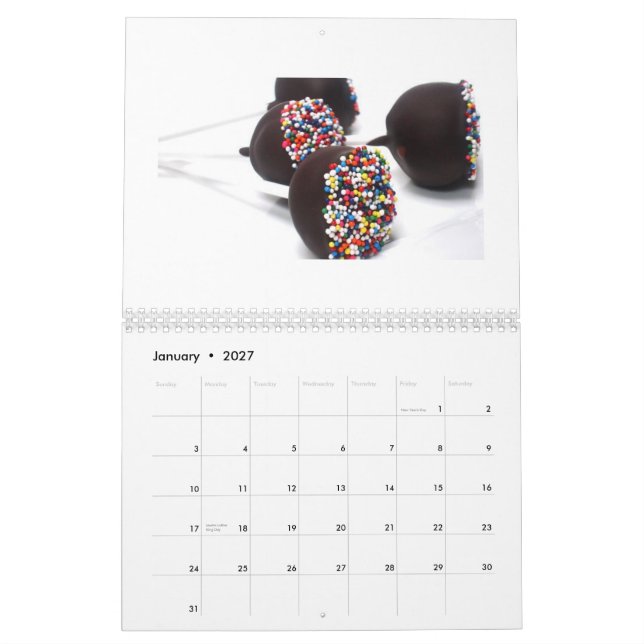 Süßeste 2010 kalender (Jan 2027)