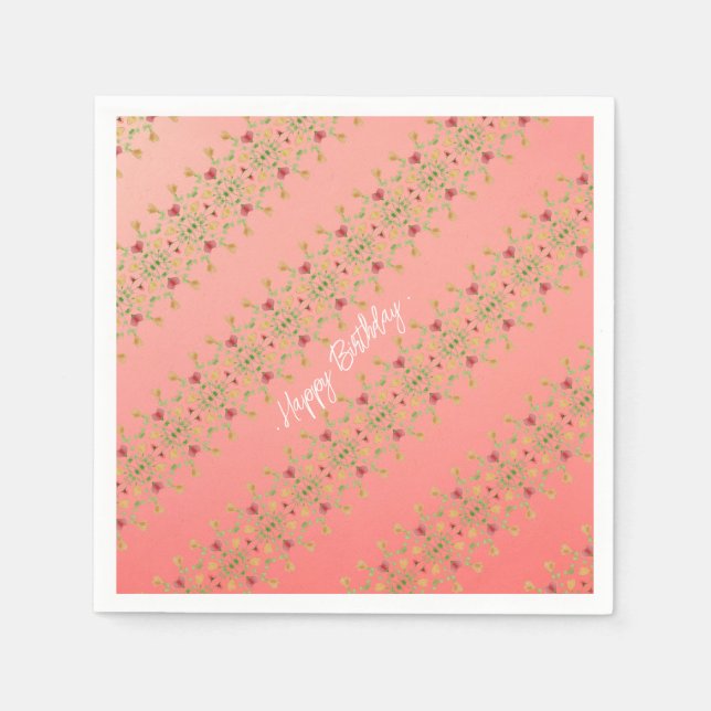 Süßeste kleine Blüte Serviette (Vorderseite)