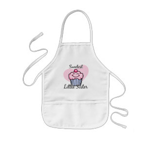 Süßeste kleine Schwester Kinderschürze