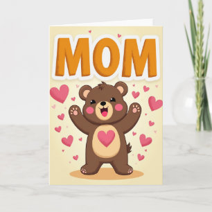 Süßeste Mama Aller Zeiten Liebeskarte Karte