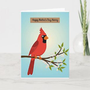 Süßeste Mutter Vogel Frühling Karte