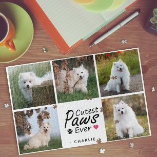 Süßeste Pfoten überhaupt moderne süße Hundefoto-Co Puzzle