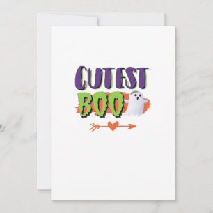 Süßester Boo Halloween Lustig Casual Feiertagskarte