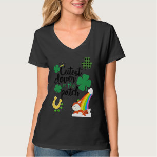 Süßester Klee im Fleck St. Paddys Tag Leprechaun T-Shirt