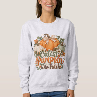 Süßester Kürbis Herbst Herbst Halloween Thanksgivi Sweatshirt
