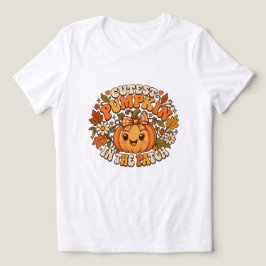Süßester Kürbis im Flecken Frauen Herbst T-Shirt Tri-Blend Shirt