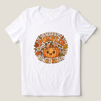 Süßester Kürbis im Flecken Frauen Herbst T-Shirt Tri-Blend Shirt