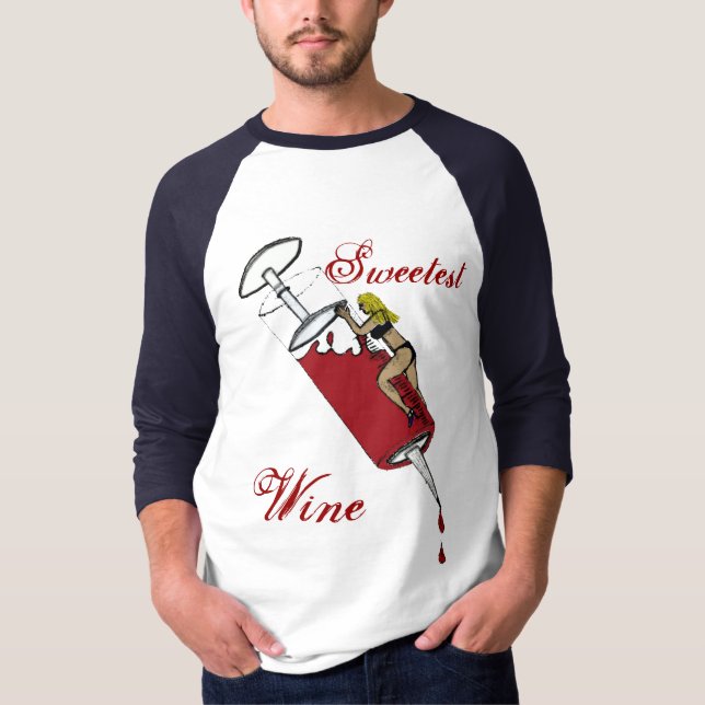 Süßester Wein T-Shirt (Vorderseite)