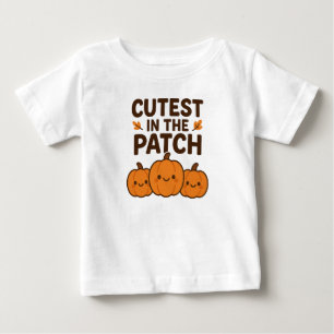 Süßestes auf dem Feld – Kürbis Herbst Kinder T-Shi Baby T-shirt