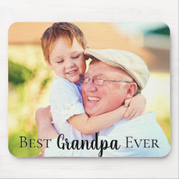 Süßestes Opa-Papa-aller-Zeiten Foto Mousepad