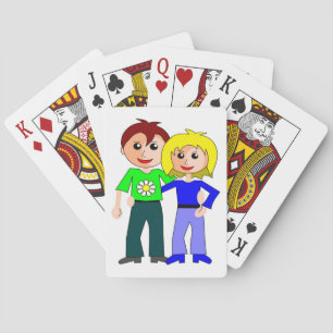 süßestes Paar Spielkarten