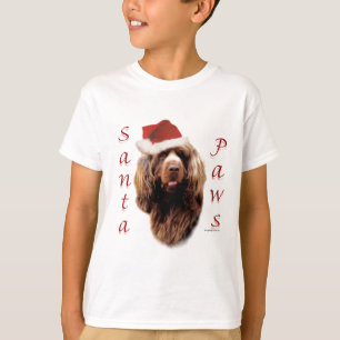 Sussex Spanel Santa Paws T-Shirt