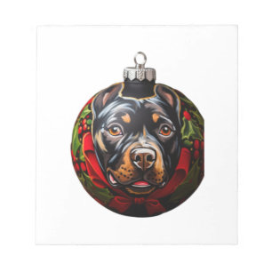 Sussex Spaniel Frohe Weihnachten   Notizblock