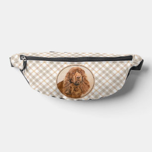 Sussex Spaniel Malerei Süße Original Haustier Hund Bauchtasche
