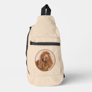 Sussex Spaniel Malerei Süße Original Haustier Hund Crossbody Bag