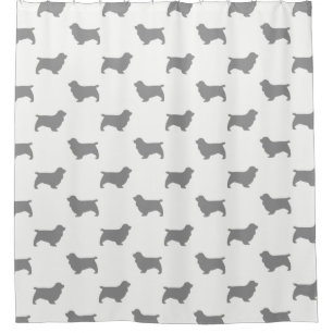Sussex Spanisch Silhouetten Pattern Duschvorhang