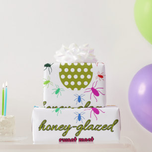 Süßfleisch aus Honig Geschenkpapier