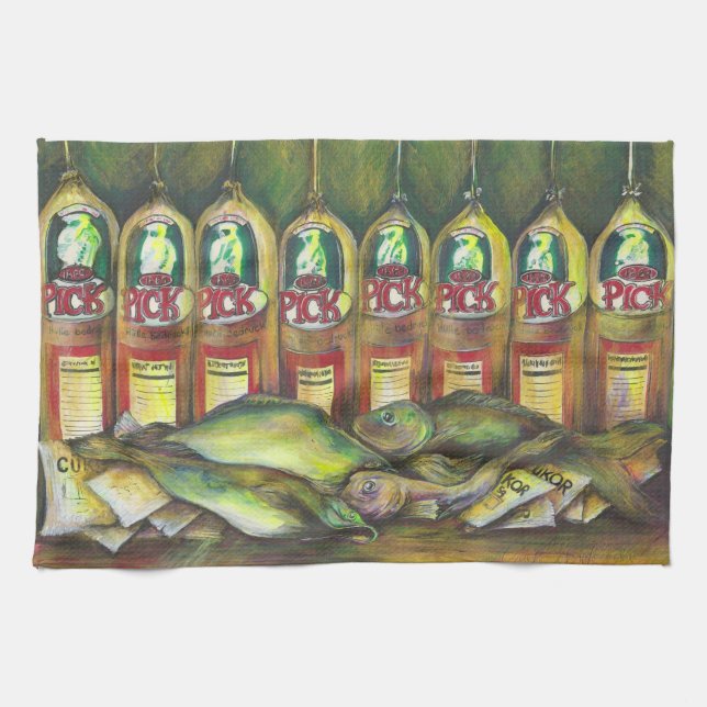 Süßfleisch Küchentuch (Horizontal)