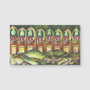 Süßfleisch Magnetkarte