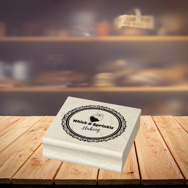 Süßgebäck Store Custom Cakes Chocolates Dessert Gummistempel (Von Creator hochgeladen)