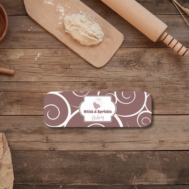 Süßgebäck Store Custom Cakes Chocolates Dessert Namensschild (Von Creator hochgeladen)