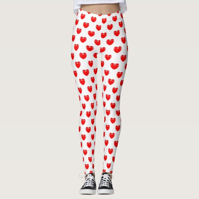 Süßherzen Leggings (Vorderseite)