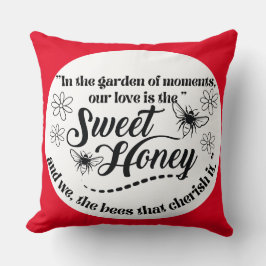Süßhonigquote Kissen