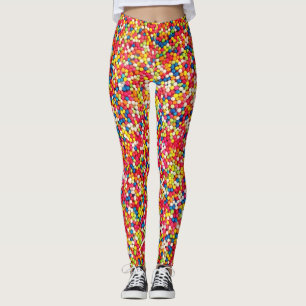 Süßigkeit besprüht Leggings