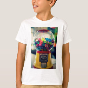 Süßigkeit bubblegum Spielzeugmaschine Retro T-Shirt
