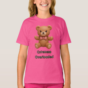 Süßigkeit Überladener Teddybär  T-Shirt