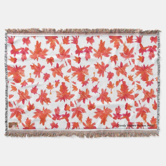 Süßigkeit wässert Autismus-Künstler Decke (Vorderseite)