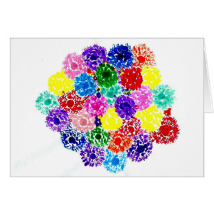 Süßigkeit wässert Autismus-Künstler-Karte