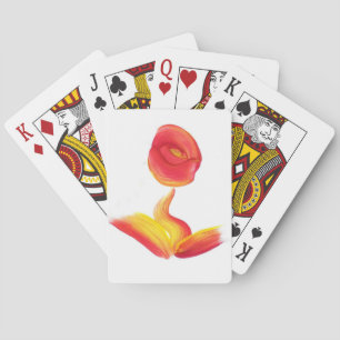 Süßigkeit wässert Autismus-Künstler Spielkarten