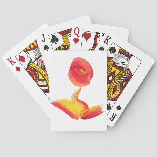 Süßigkeit wässert Autismus-Künstler Spielkarten (Rückseite)