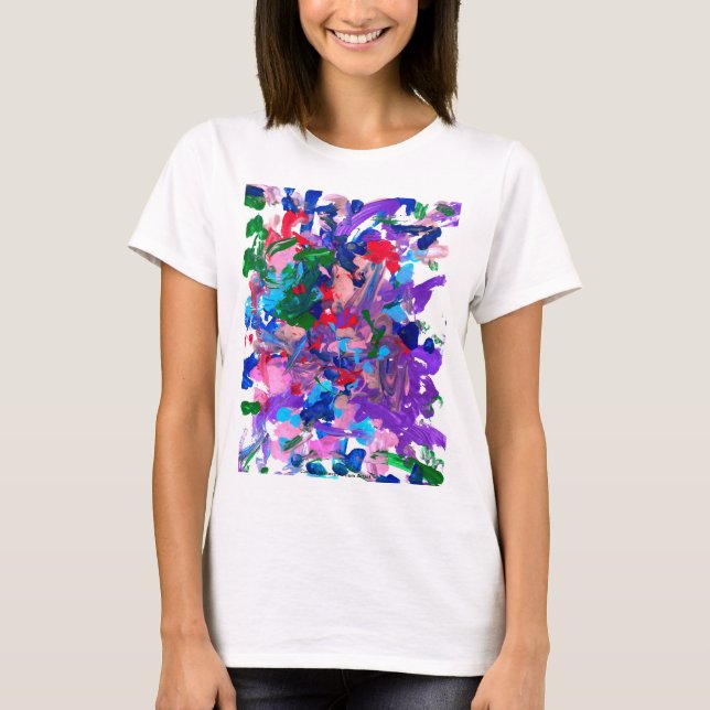 Süßigkeit wässert Autismus-Künstler T-Shirt (Vorderseite)