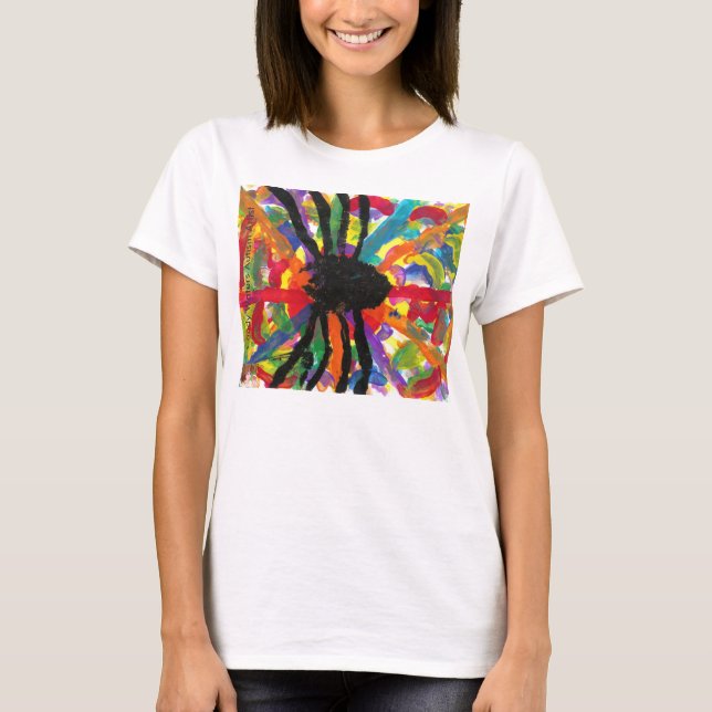 Süßigkeit wässert Autismus-Künstler T-Shirt (Vorderseite)