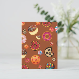 SÜSSIGKEITEN 3 POSTKARTE